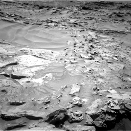 Nasa's Mars rover Curiosity acquired this image using its Right Navigation Camera on Sol 1352, at drive 1646, site number 54