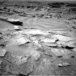 Nasa's Mars rover Curiosity acquired this image using its Right Navigation Camera on Sol 1352, at drive 1664, site number 54