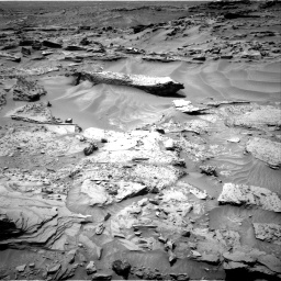 Nasa's Mars rover Curiosity acquired this image using its Right Navigation Camera on Sol 1352, at drive 1682, site number 54