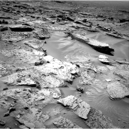 Nasa's Mars rover Curiosity acquired this image using its Right Navigation Camera on Sol 1352, at drive 1706, site number 54