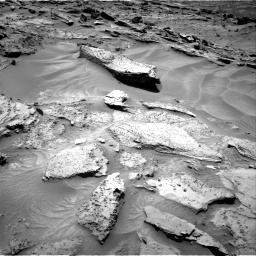Nasa's Mars rover Curiosity acquired this image using its Right Navigation Camera on Sol 1352, at drive 1724, site number 54