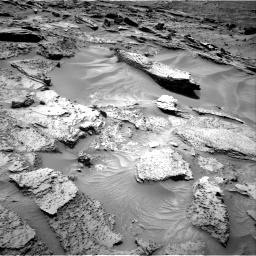 Nasa's Mars rover Curiosity acquired this image using its Right Navigation Camera on Sol 1352, at drive 1730, site number 54