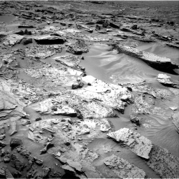 Nasa's Mars rover Curiosity acquired this image using its Right Navigation Camera on Sol 1352, at drive 1736, site number 54