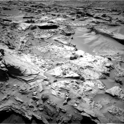 Nasa's Mars rover Curiosity acquired this image using its Right Navigation Camera on Sol 1352, at drive 1742, site number 54