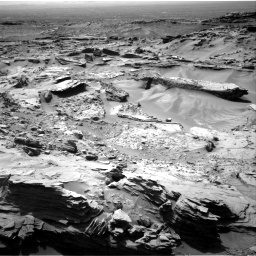 Nasa's Mars rover Curiosity acquired this image using its Right Navigation Camera on Sol 1352, at drive 1772, site number 54