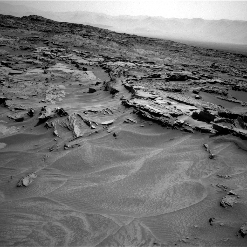 Nasa's Mars rover Curiosity acquired this image using its Right Navigation Camera on Sol 1352, at drive 1778, site number 54