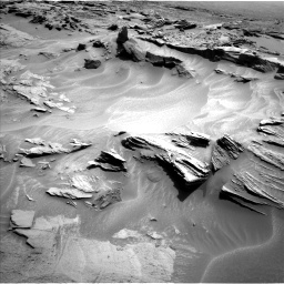 Nasa's Mars rover Curiosity acquired this image using its Left Navigation Camera on Sol 1353, at drive 1826, site number 54