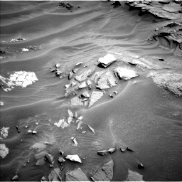 Nasa's Mars rover Curiosity acquired this image using its Left Navigation Camera on Sol 1353, at drive 1868, site number 54