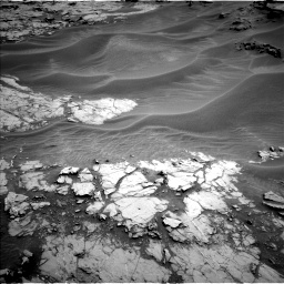 Nasa's Mars rover Curiosity acquired this image using its Left Navigation Camera on Sol 1353, at drive 1892, site number 54