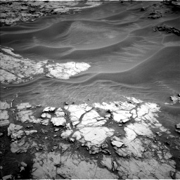 Nasa's Mars rover Curiosity acquired this image using its Left Navigation Camera on Sol 1353, at drive 1898, site number 54