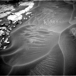 Nasa's Mars rover Curiosity acquired this image using its Left Navigation Camera on Sol 1353, at drive 1970, site number 54