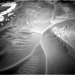 Nasa's Mars rover Curiosity acquired this image using its Left Navigation Camera on Sol 1353, at drive 1976, site number 54