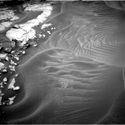 Nasa's Mars rover Curiosity acquired this image using its Left Navigation Camera on Sol 1353, at drive 1982, site number 54