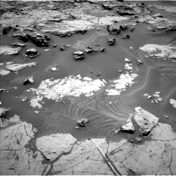 Nasa's Mars rover Curiosity acquired this image using its Left Navigation Camera on Sol 1353, at drive 2048, site number 54