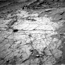 Nasa's Mars rover Curiosity acquired this image using its Left Navigation Camera on Sol 1353, at drive 2120, site number 54