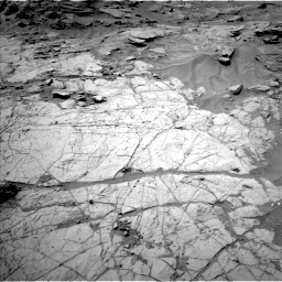 Nasa's Mars rover Curiosity acquired this image using its Left Navigation Camera on Sol 1353, at drive 2138, site number 54