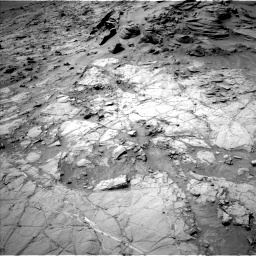 Nasa's Mars rover Curiosity acquired this image using its Left Navigation Camera on Sol 1353, at drive 2162, site number 54