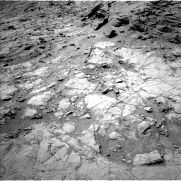 Nasa's Mars rover Curiosity acquired this image using its Left Navigation Camera on Sol 1353, at drive 2168, site number 54