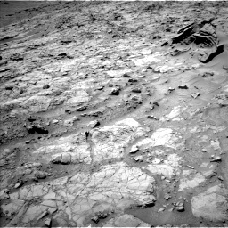 Nasa's Mars rover Curiosity acquired this image using its Left Navigation Camera on Sol 1353, at drive 2180, site number 54