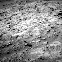 Nasa's Mars rover Curiosity acquired this image using its Left Navigation Camera on Sol 1353, at drive 2186, site number 54