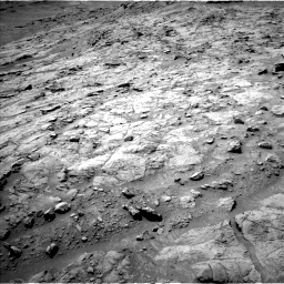 Nasa's Mars rover Curiosity acquired this image using its Left Navigation Camera on Sol 1353, at drive 2192, site number 54