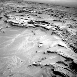 Nasa's Mars rover Curiosity acquired this image using its Right Navigation Camera on Sol 1353, at drive 1778, site number 54