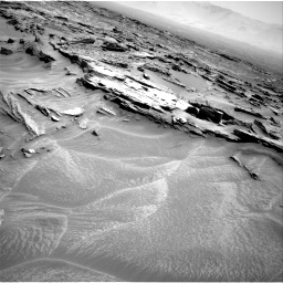 Nasa's Mars rover Curiosity acquired this image using its Right Navigation Camera on Sol 1353, at drive 1790, site number 54