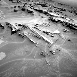 Nasa's Mars rover Curiosity acquired this image using its Right Navigation Camera on Sol 1353, at drive 1808, site number 54