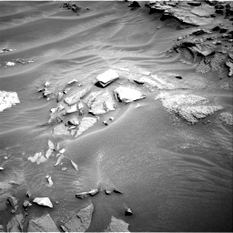 Nasa's Mars rover Curiosity acquired this image using its Right Navigation Camera on Sol 1353, at drive 1868, site number 54