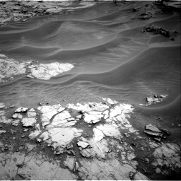 Nasa's Mars rover Curiosity acquired this image using its Right Navigation Camera on Sol 1353, at drive 1898, site number 54