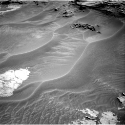 Nasa's Mars rover Curiosity acquired this image using its Right Navigation Camera on Sol 1353, at drive 1922, site number 54