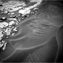 Nasa's Mars rover Curiosity acquired this image using its Right Navigation Camera on Sol 1353, at drive 1964, site number 54
