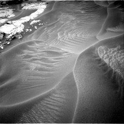 Nasa's Mars rover Curiosity acquired this image using its Right Navigation Camera on Sol 1353, at drive 1970, site number 54