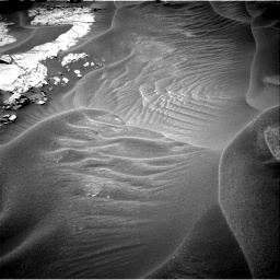 Nasa's Mars rover Curiosity acquired this image using its Right Navigation Camera on Sol 1353, at drive 1982, site number 54