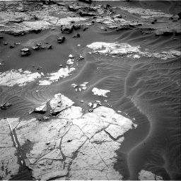 Nasa's Mars rover Curiosity acquired this image using its Right Navigation Camera on Sol 1353, at drive 2042, site number 54