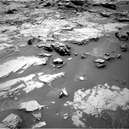 Nasa's Mars rover Curiosity acquired this image using its Right Navigation Camera on Sol 1353, at drive 2060, site number 54