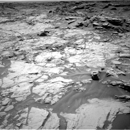 Nasa's Mars rover Curiosity acquired this image using its Right Navigation Camera on Sol 1353, at drive 2072, site number 54