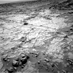Nasa's Mars rover Curiosity acquired this image using its Right Navigation Camera on Sol 1353, at drive 2096, site number 54