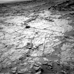 Nasa's Mars rover Curiosity acquired this image using its Right Navigation Camera on Sol 1353, at drive 2102, site number 54