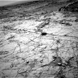 Nasa's Mars rover Curiosity acquired this image using its Right Navigation Camera on Sol 1353, at drive 2108, site number 54