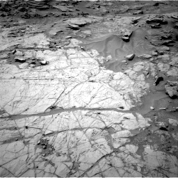 Nasa's Mars rover Curiosity acquired this image using its Right Navigation Camera on Sol 1353, at drive 2138, site number 54