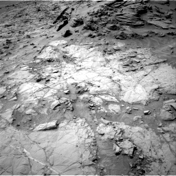 Nasa's Mars rover Curiosity acquired this image using its Right Navigation Camera on Sol 1353, at drive 2162, site number 54