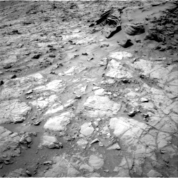 Nasa's Mars rover Curiosity acquired this image using its Right Navigation Camera on Sol 1353, at drive 2174, site number 54