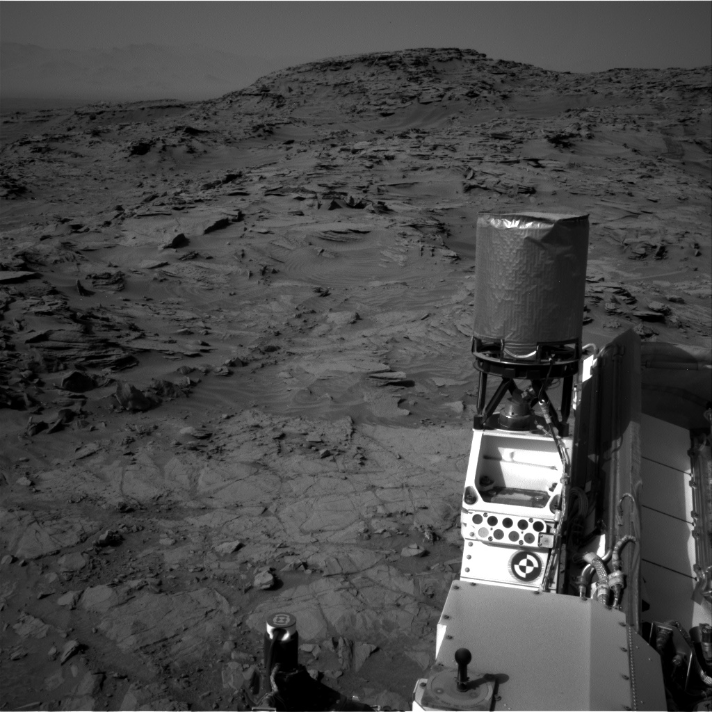 Nasa's Mars rover Curiosity acquired this image using its Right Navigation Camera on Sol 1353, at drive 2202, site number 54