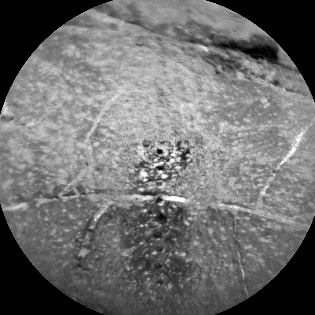 Nasa's Mars rover Curiosity acquired this image using its Chemistry & Camera (ChemCam) on Sol 1355, at drive 2202, site number 54