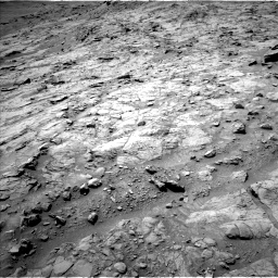 Nasa's Mars rover Curiosity acquired this image using its Left Navigation Camera on Sol 1357, at drive 2208, site number 54
