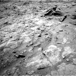 Nasa's Mars rover Curiosity acquired this image using its Left Navigation Camera on Sol 1357, at drive 2214, site number 54
