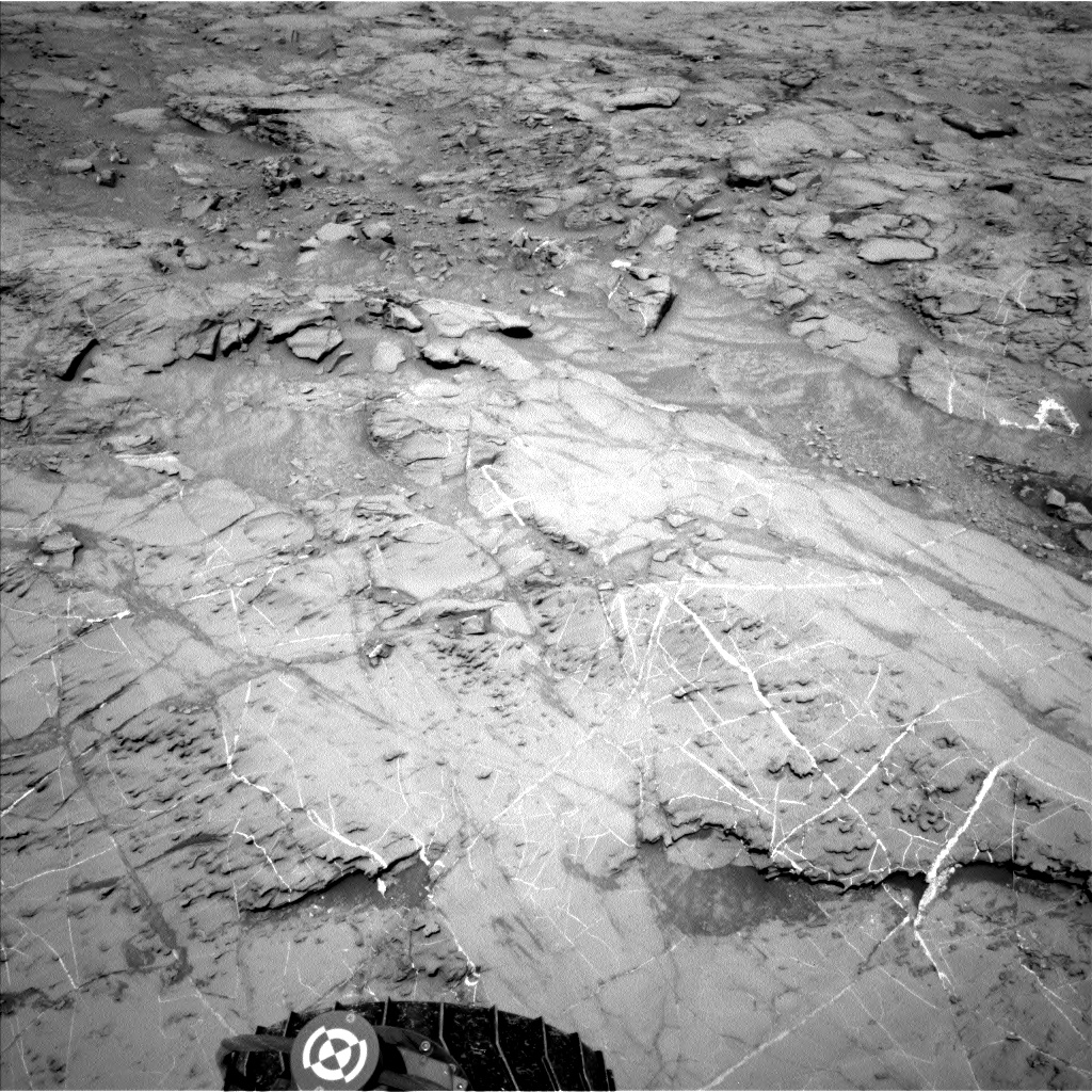 Nasa's Mars rover Curiosity acquired this image using its Left Navigation Camera on Sol 1357, at drive 2280, site number 54