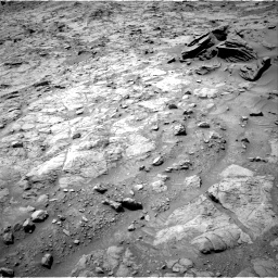 Nasa's Mars rover Curiosity acquired this image using its Right Navigation Camera on Sol 1357, at drive 2220, site number 54