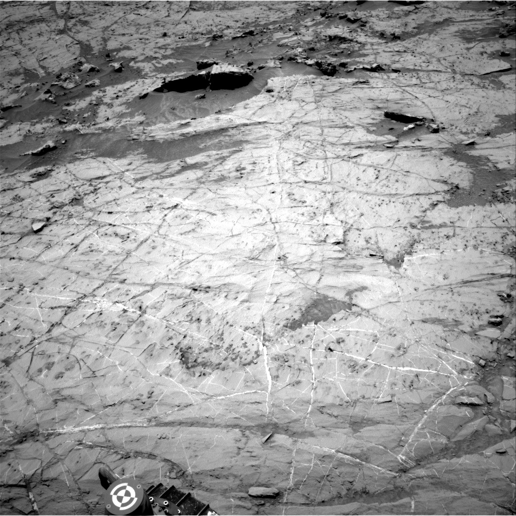 Nasa's Mars rover Curiosity acquired this image using its Right Navigation Camera on Sol 1357, at drive 2238, site number 54